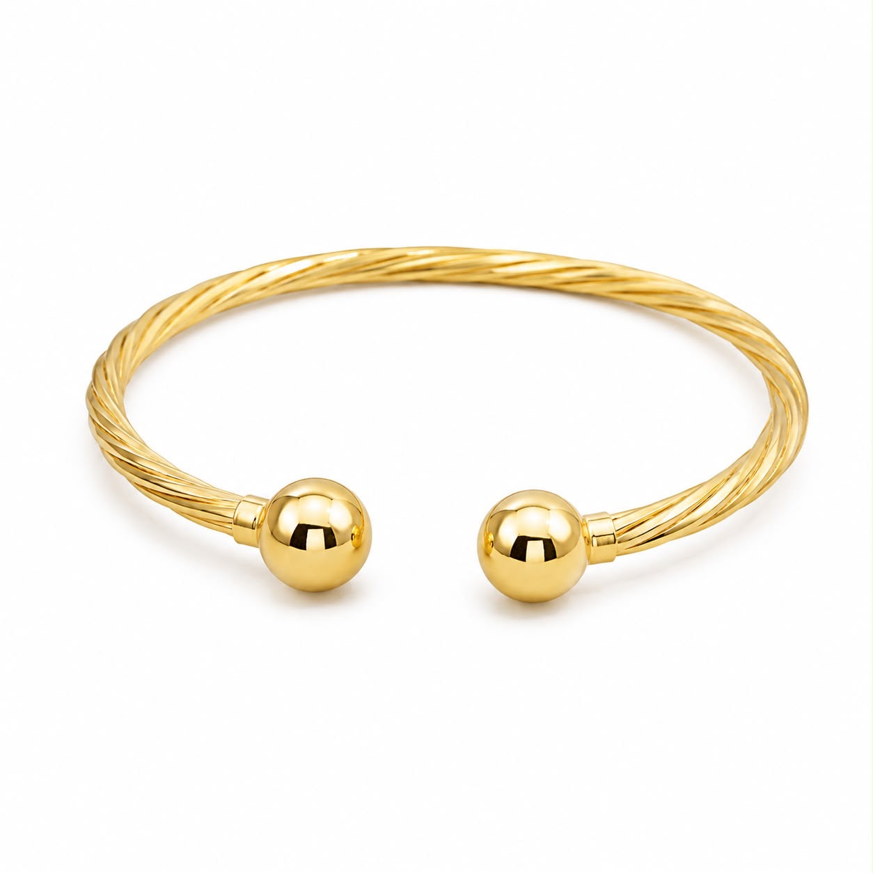 18k gold bracelet, size 19 (large), 7.48g
