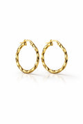 18k gold small hoops (11mm), 0.71g