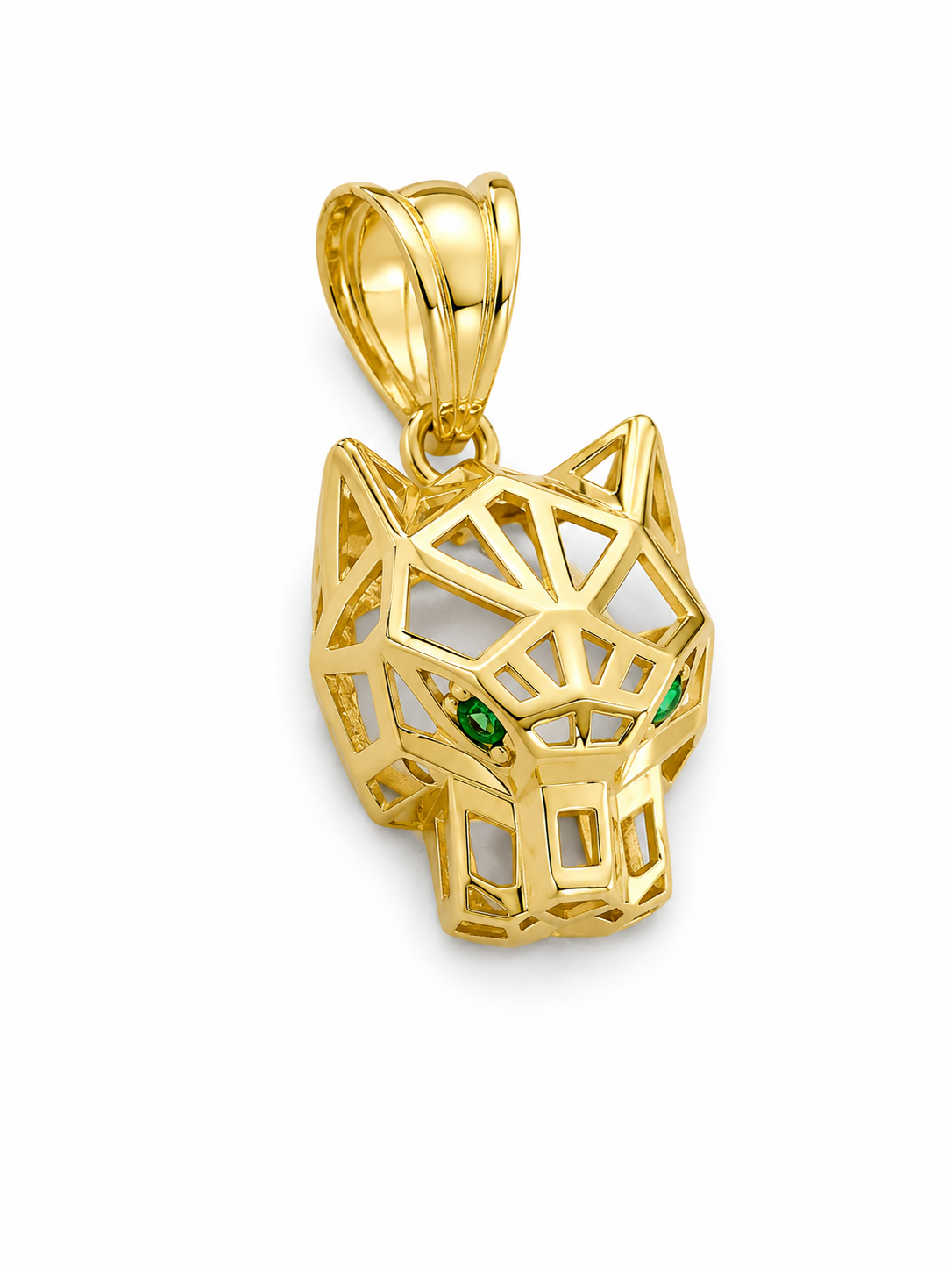 Pendentif or 18k, petite panthère, 1,28g