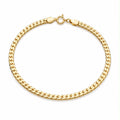 18k gold cobra bracelet, 19cm, 3.03g