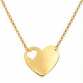 Chaîne Tauco cœur en or 18 carats, 45 cm, 2,54 g