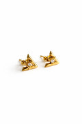 Boucles d’oreille V d’or 18k, 1.49g image 0