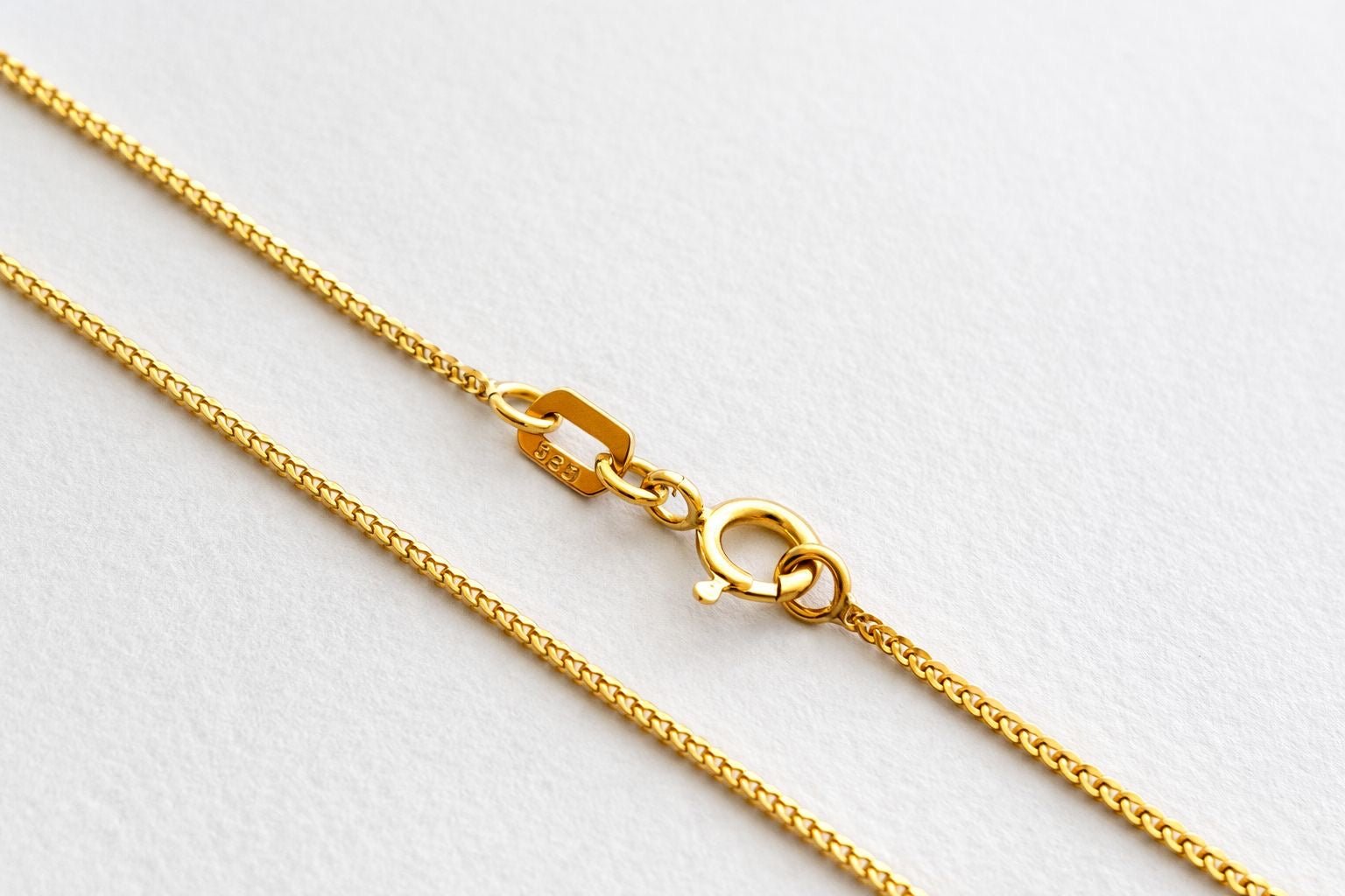 18k gold franco chain, 45cm, 1.84g