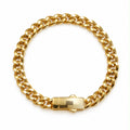 18k gold Milano bracelet, 19mm, 6.11g