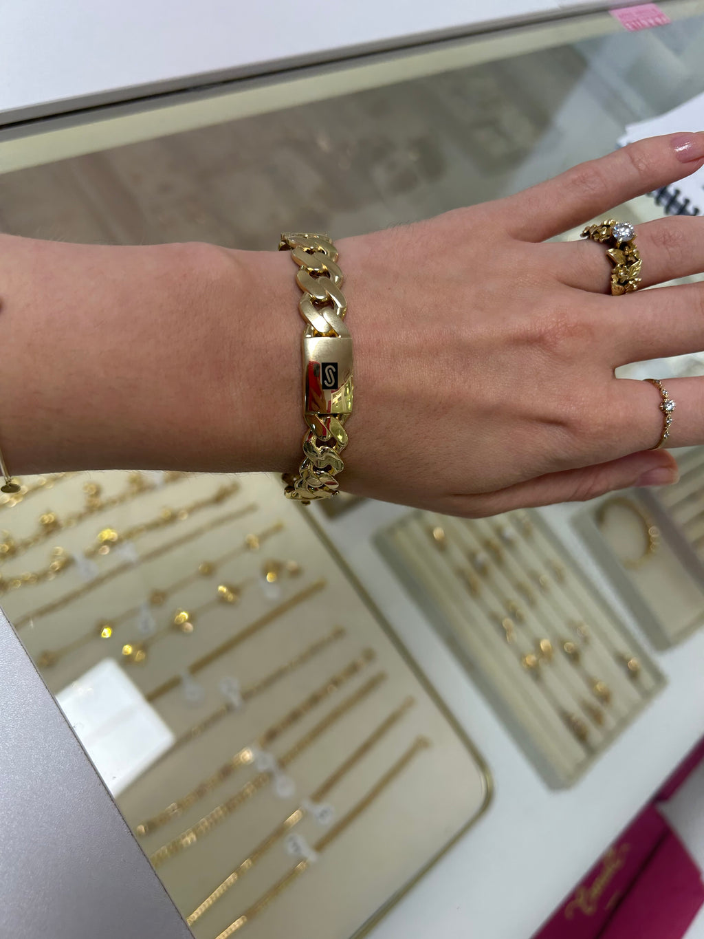 18k gold Milano bracelet, 11.87g