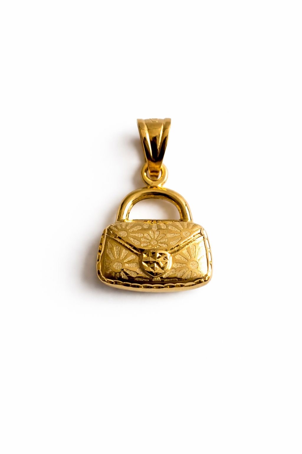 Pendentif  sac d’or 18k, 2.27g image 0