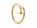 Bague clou d’or 18k, taille 6.5, 2.25g image 0