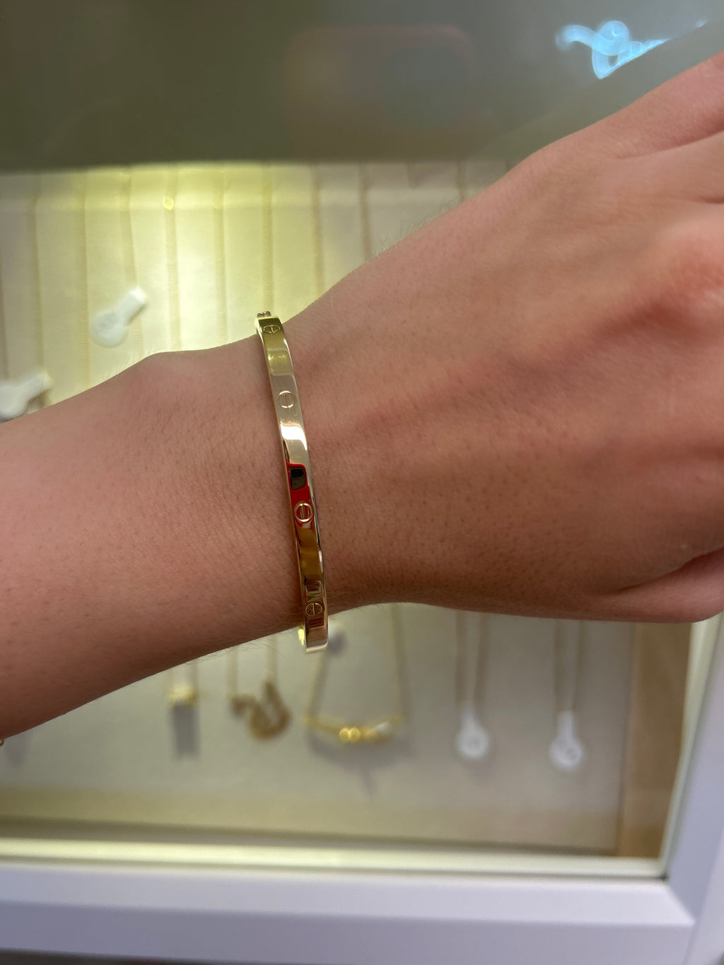 18k gold bracelet, size 16 (small), 5.66g