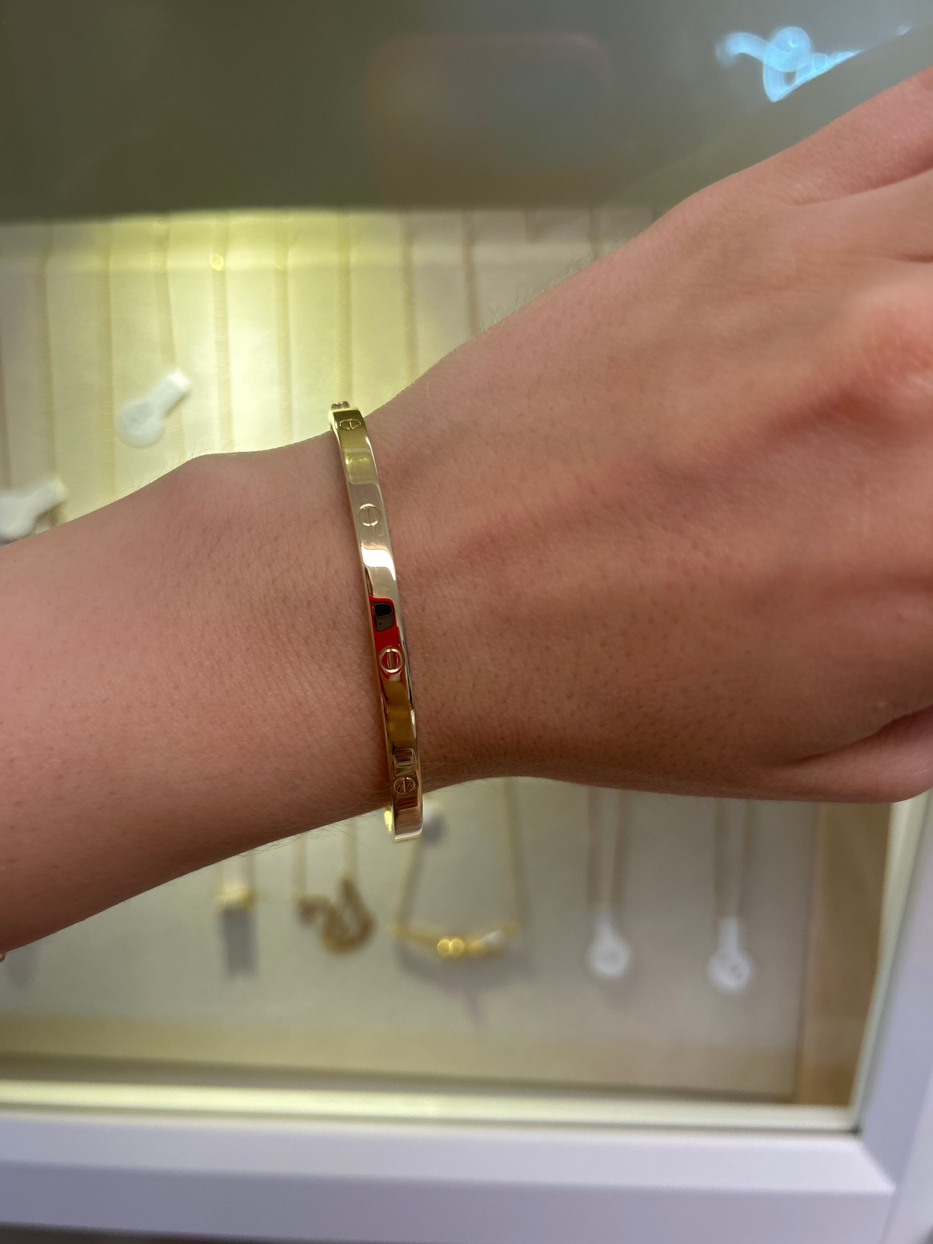 18k gold bracelet, size 16 (small), 5.66g