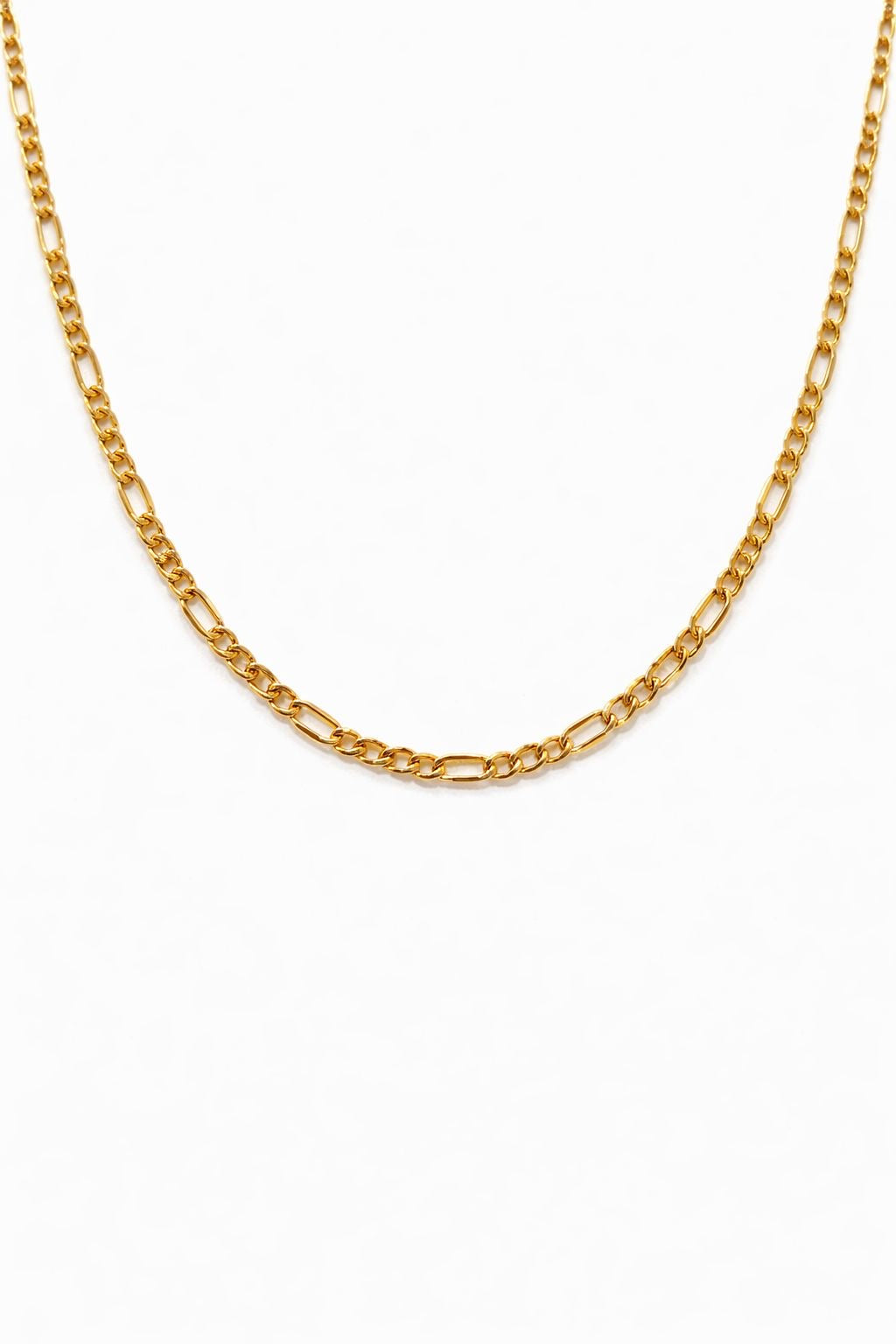 18K Gold Figaro Chain, 45cm, 1.50g