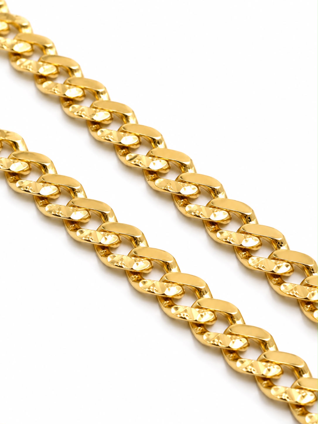 18k gold Milano chain, 45cm, 9.66g