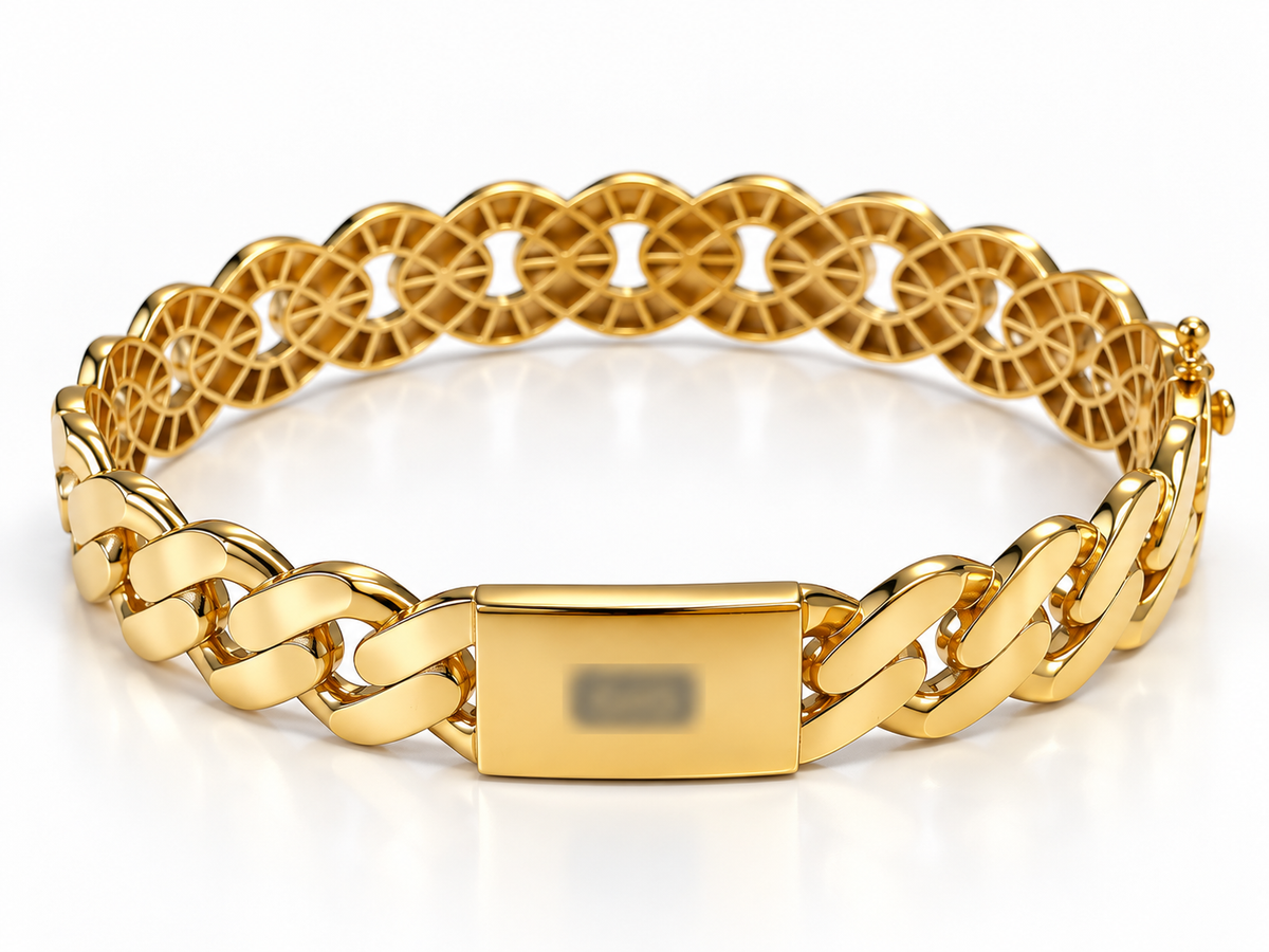 18k gold Milano bracelet, 11.87g