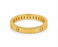 18k gold unlimited love ring, size 8, 1.53g