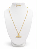 Collier en or 18 carats avec chaîne tauco, 50 cm, 3,87 g