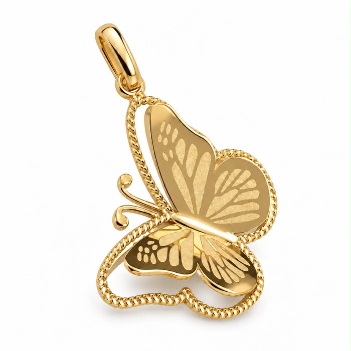 Pendentif 3D en or 18 carats, 2,04 g