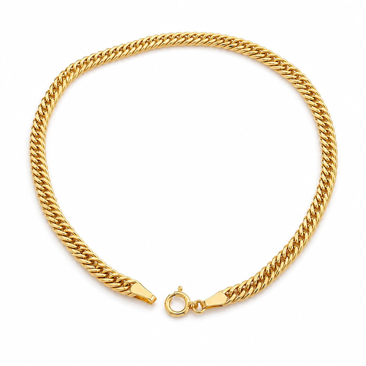 18k gold Japan bracelet, 18.5cm, 1.72g