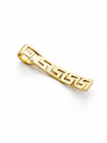18k gold Greek small pendant no chain