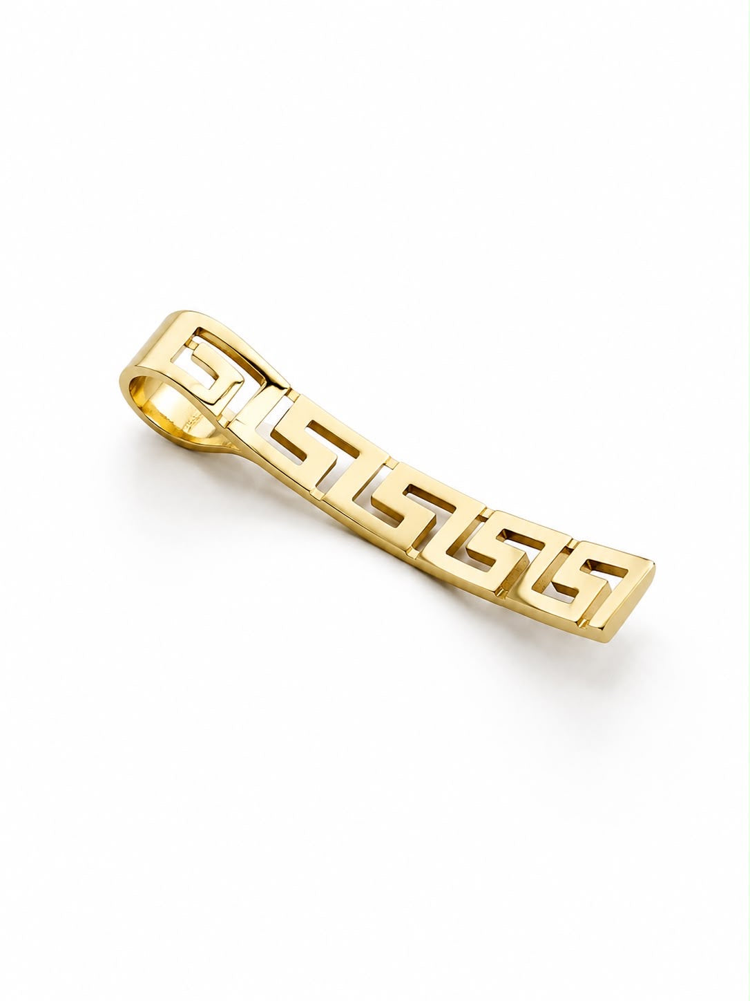 18k gold Greek small pendant no chain