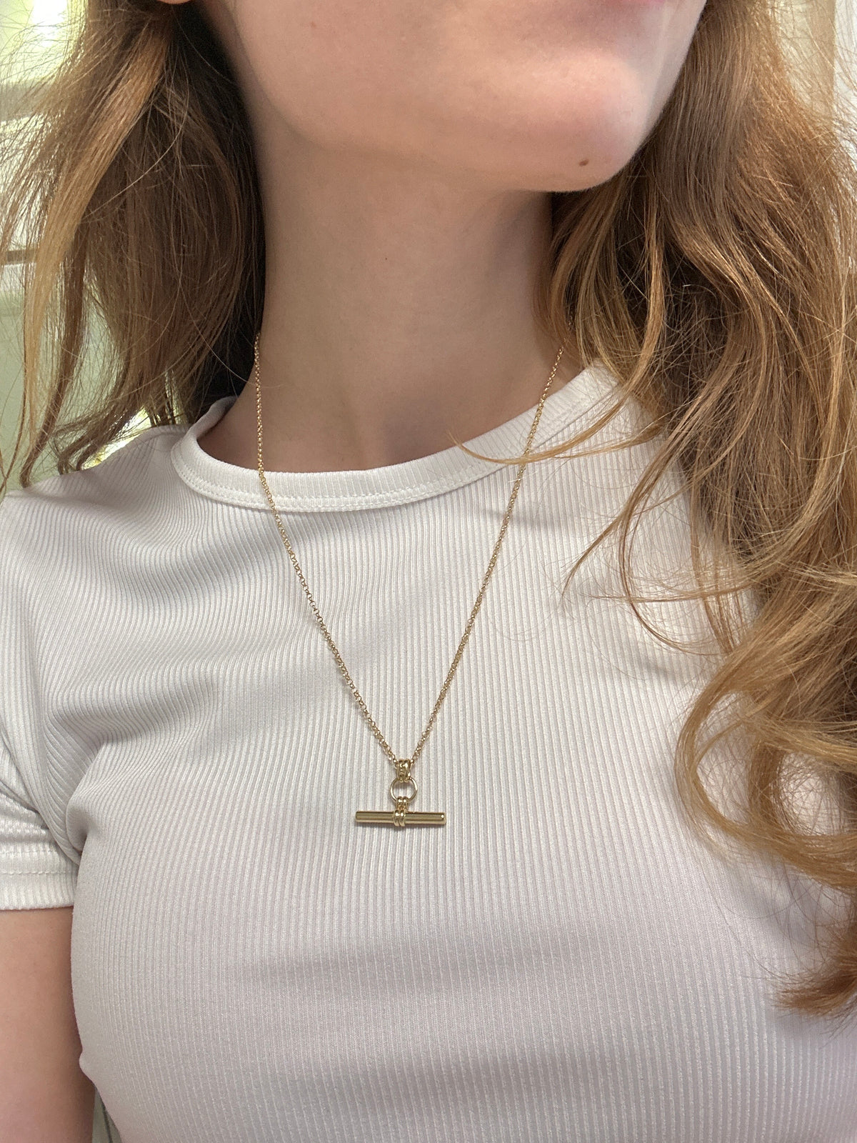 Collier en or 18 carats avec chaîne tauco, 50 cm, 3,87 g