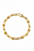 Bracelet en or 18k inspiré du modèle hard/wear, 18 cm, 5,89 g