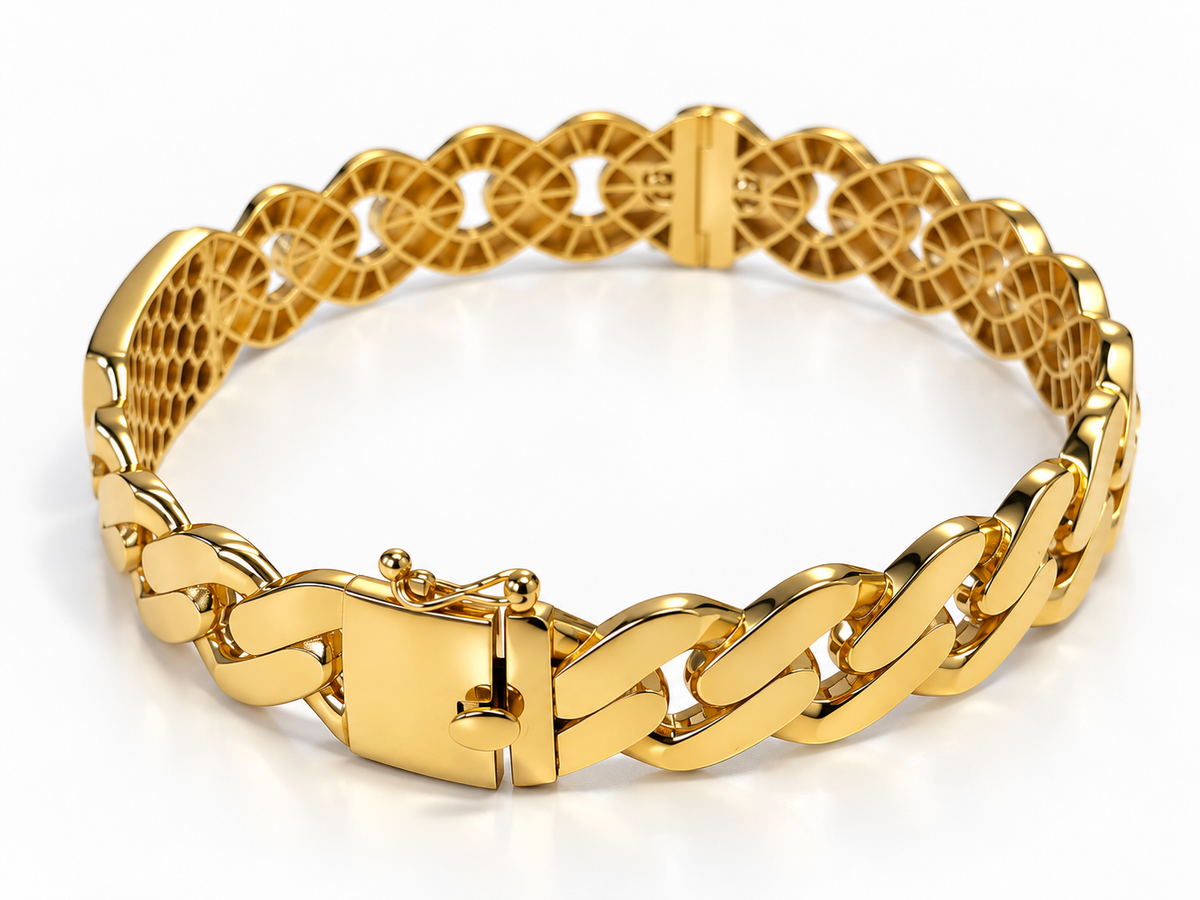 18k gold Milano bracelet, 11.87g