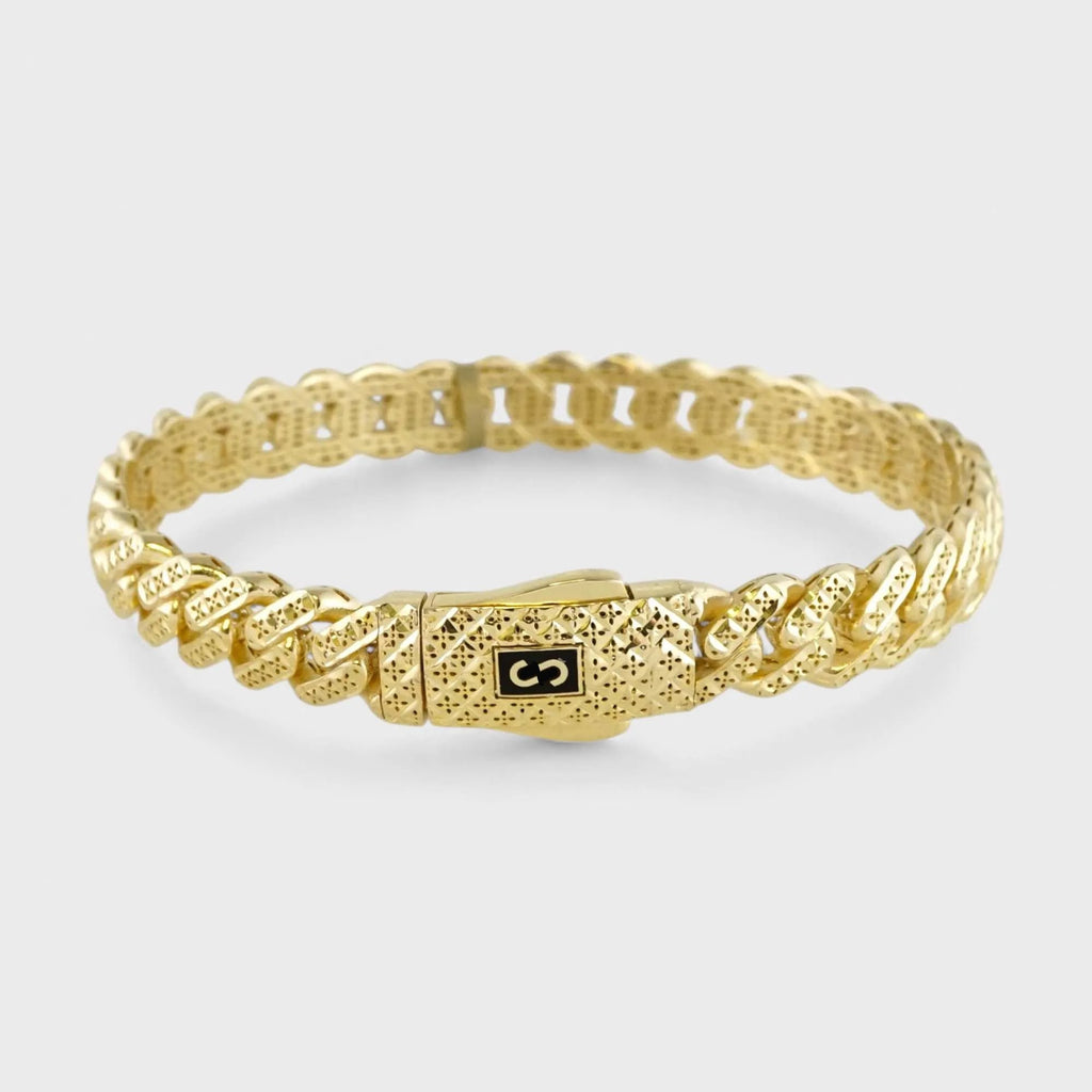 Bracelet rigide d’or 18k, taille 17-18 (moyen), 9.74g