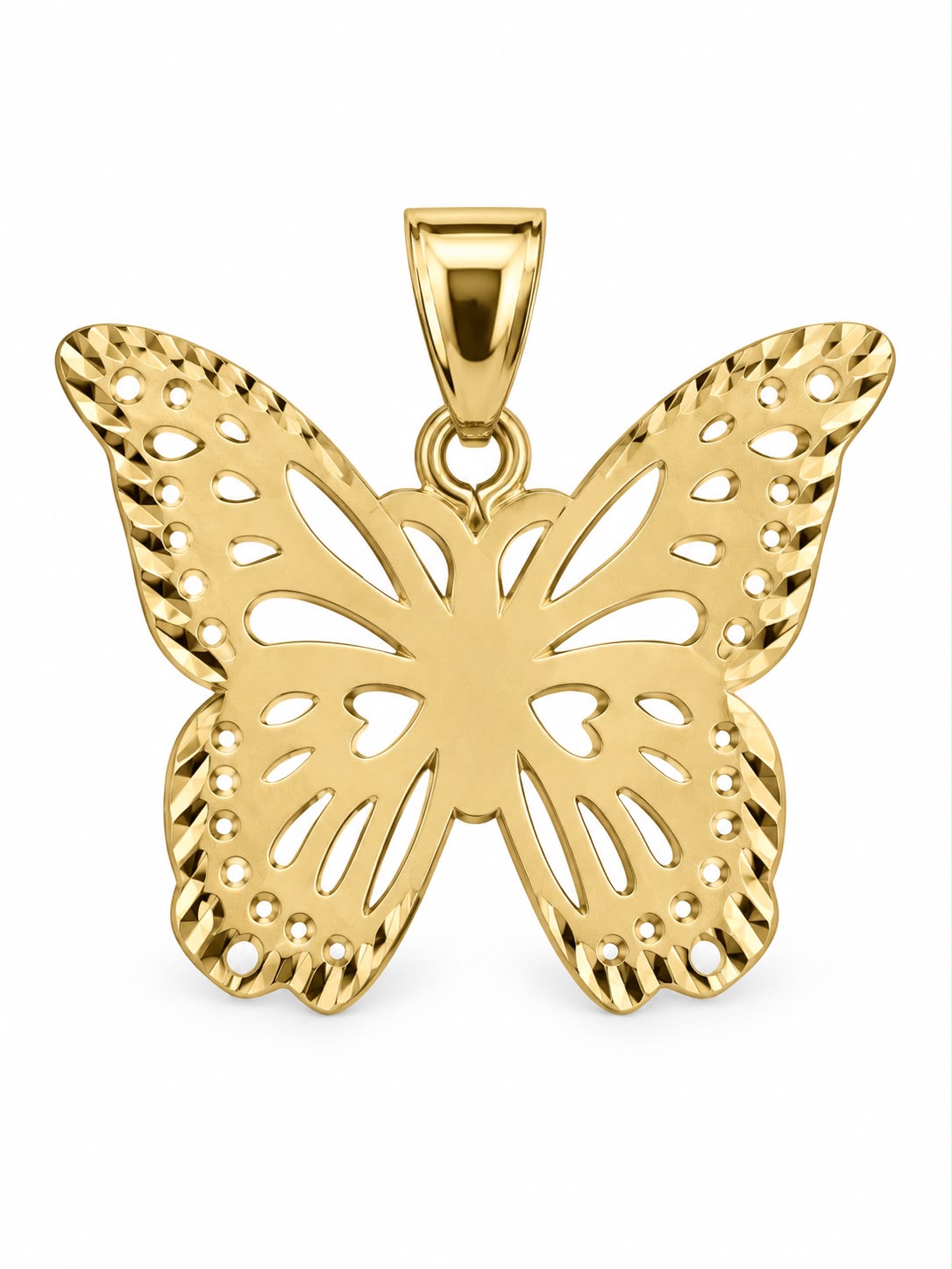Pendentif papillon or 18 carats 1,03g