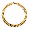 Bracelet double Damas en or 18 carats, 17 cm. 4,25 g