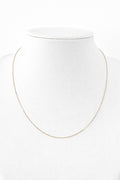 Chaîne d’or 18k, modèle box 40cm 0.88g image 0