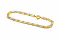 Bracelet d’or 18k style hardware , 18.5cm, 3.58g image 0