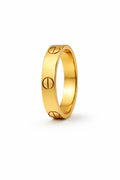 Bague d’or 18k, style love, taille 6.5, 1.75g image 0